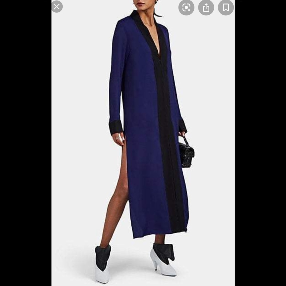 Haider Ackermann Contrast-Panel Jacket Dress - image 2